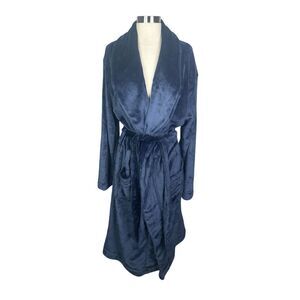 Goodfellow & Co Plush Bath Robe - Size S/M - Dressy Blue